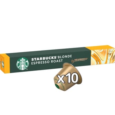 Starbucks® Blonde Espresso Roast by NESPRESSO®, Blonde Roast kávové kapsle, 10 kapslí v balení