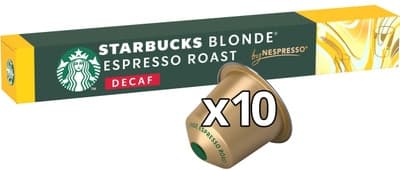 Starbucks® Blonde Espresso Roast Decaf by NESPRESSO® kávové kapsle, 10 kapslí v balení