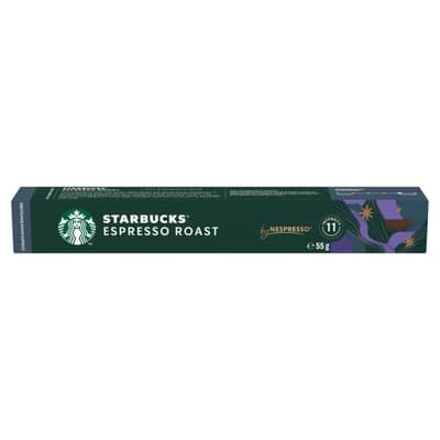 Starbucks® STARBUCKS® ESPRESSO ROAST by NESPRESSO® Dark roast kávové kapsle, 10 kapslí v balení