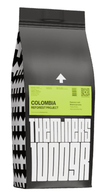 The Miners Colombia Reforest kávová zrna
