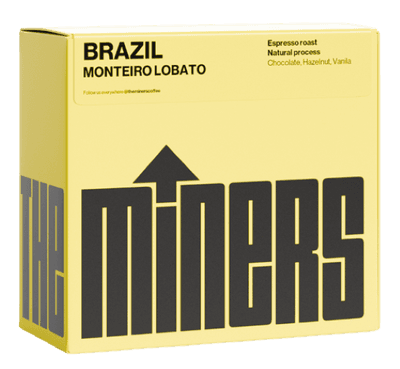 The Miners Brazil Monteiro Lobato kávová zrna