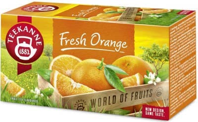 Teekanne Fresh Orange World of Fruits 45g