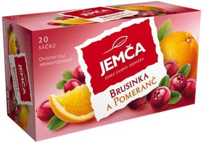 Jemča Čaj brusinka/pomeranč