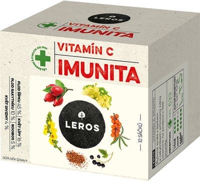 Leros Imunita Vitamín C, Šípek & Rakytník 20g