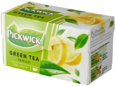 Pickwick Zelený čaj s citronem 40g