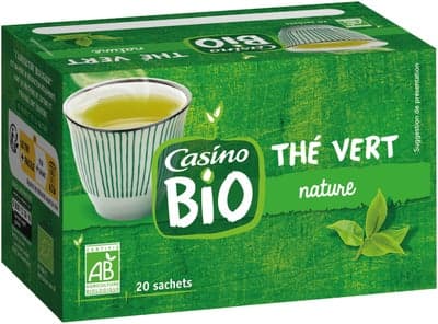 Casino BIO Čaj zelený 20 sáčků