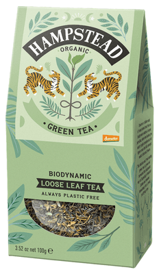 Hampstead Tea Organic BIO zelený sypaný čaj