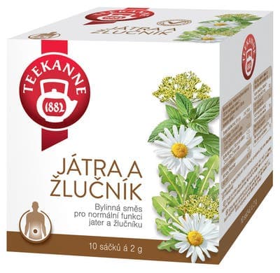 Teekanne Játra a žlučník bylinná směs 20g