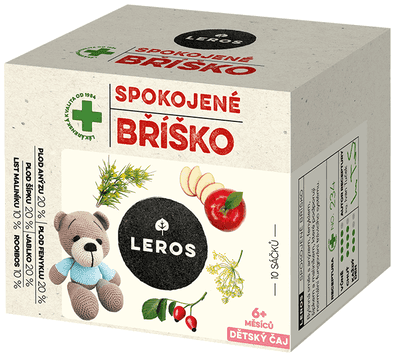 Leros Baby Dětský čaj Spokojené bříško
