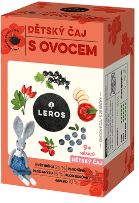 Leros Baby Dětský čaj s ovocem