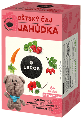 Leros Baby Dětský čaj Jahůdka