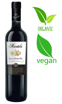 Macatela BIO Tempranillo Garnacha, Vegan, suché červené