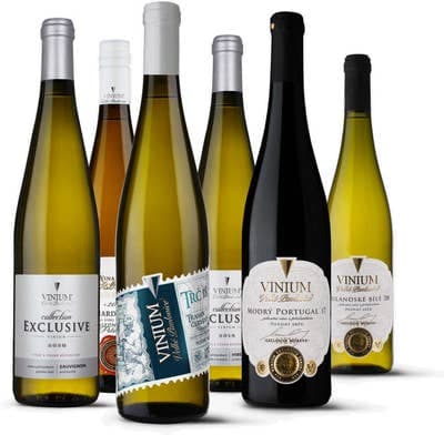 Vinium MIX karton přívlastková vína, sklo 6x0,75l