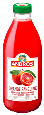 Andros 100% Džus z krvavých pomerančů