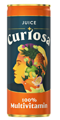Curiosa 100% multivitamín plech