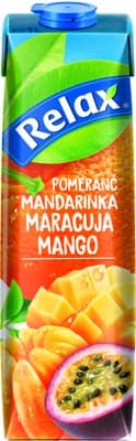 Relax Pomeranč-mandarinka-maracuja-mango