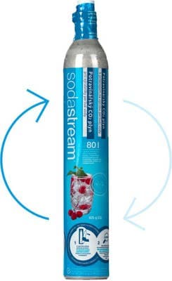 Sodastream Bombička šroubovací + Plyn CO2 (výměnná za prázdnou)
