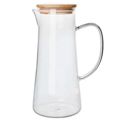 ORION Džbán sklo+víčko bambus 1,5 l