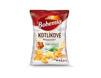 Bohemia Kotlíkové brambůrky cibule smetana 100 g