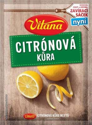 Vitana Citrónová kůra mletá