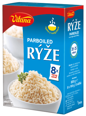 Vitana Rýže Parboiled ve varných sáčcích 8x100g