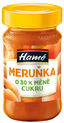 Hamé Džem Meruňka se snížením obsahem cukru