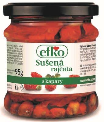 Efko Sušená rajčata s kapary