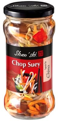 Shan'shi Chop Suey sterilovaná zeleninová směs ve sladkokyselém nálevu