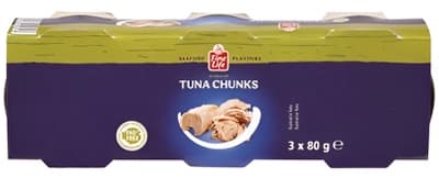 Fine Life Tuňák kousky v olivovém oleji 3 x 80 g