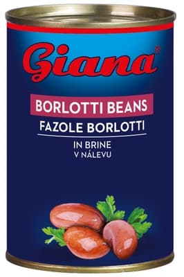 Giana Fazole borlotti ve slaném nálevu