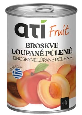 Ati Fruit Broskve loupané půlené