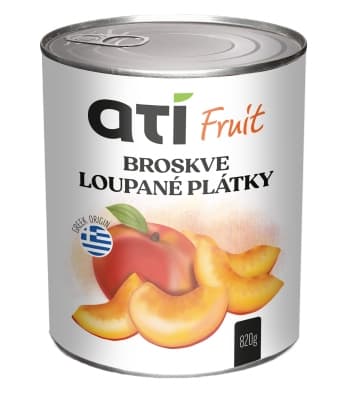 Ati Fruit Broskve loupané plátky