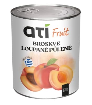 Ati Fruit Broskve loupané půlené