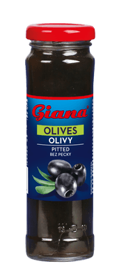 Giana Olivy černé bez pecky