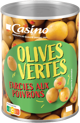 Casino Zelené olivy s paprikou