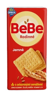 Opavia sušenky BeBe Rodinné jemné cereální