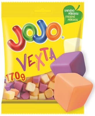 Jojo Vexta želé bonbóny s ovocnými příchutěmi