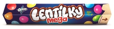 ORION Lentilky mega Dražé z mléčné čokolády