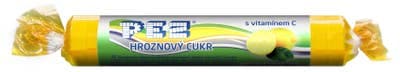 Pez Hroznový cukr s vitamínem C, s citrónovou příchutí
