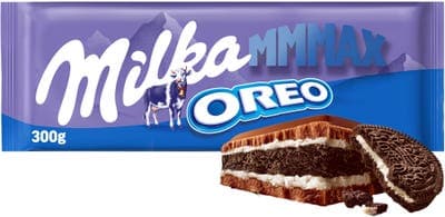 Milka čokoláda Mmmax Oreo mléčná