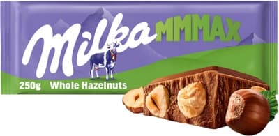 Milka čokoláda Mmmax s celými ořechy