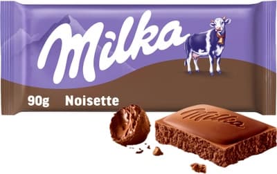 Milka čokoláda Noisette