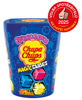 Chupa Chups Bubble Gum Magic Cubes