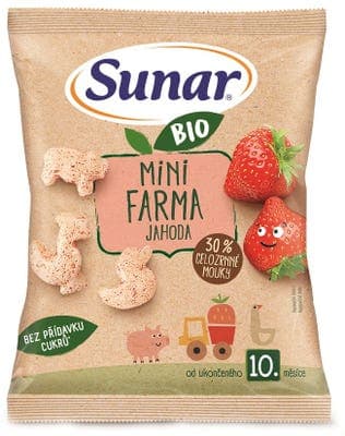 Sunar BIO Křupky mini farma jahoda 10m+