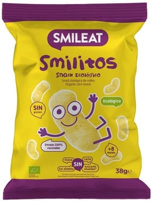 Smileat BIO Kukuřičné křupky s extra panenským olivovým olejem