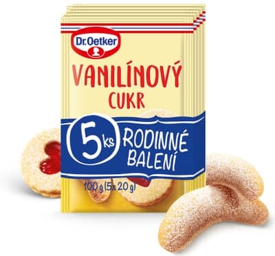 Dr. Oetker Cukr vanilinový 5ks