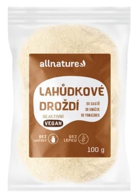 Allnature Lahůdkové droždí neaktivní