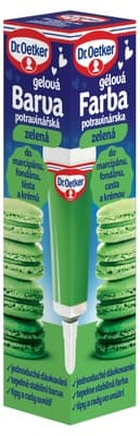 Dr. Oetker Barva potravinářská zelená gelová