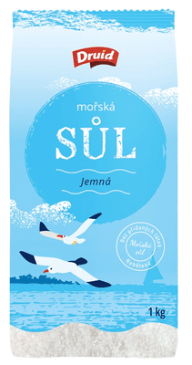 Druid Mořská sůl jemná italská