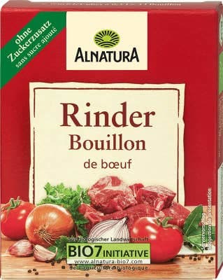 ALNATURA BIO Vývar hovězí kostky bez přidaného cukru